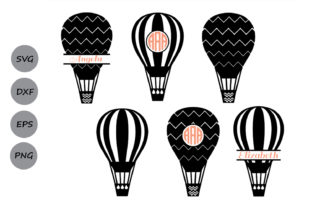 Download Hot Air Balloon Monogram - Premium Resources