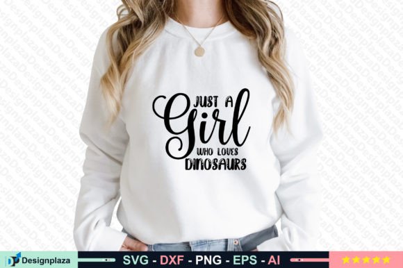 Download Just a Girl Who Loves Dinosaurs Svg - Dinosaurs svg Collection