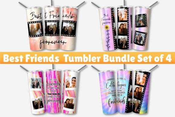 Download Best Friend Tumbler Set of 4&nbsp; - Friend Collection