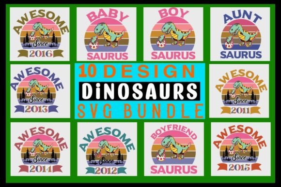 Download Dinosaurs Svg Bundle - Dinosaurs svg Collection