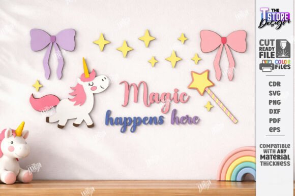 Download Nursery Wall Decor Laser Cut |Kids Laser - Kids Collection