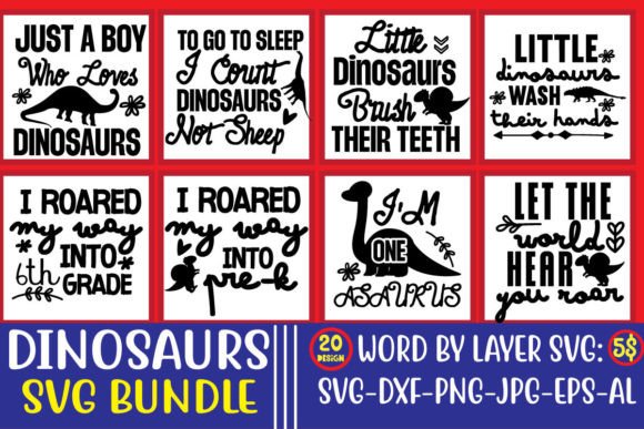 Download Dinosaurs SVG BUNDLE - Dinosaurs svg Collection
